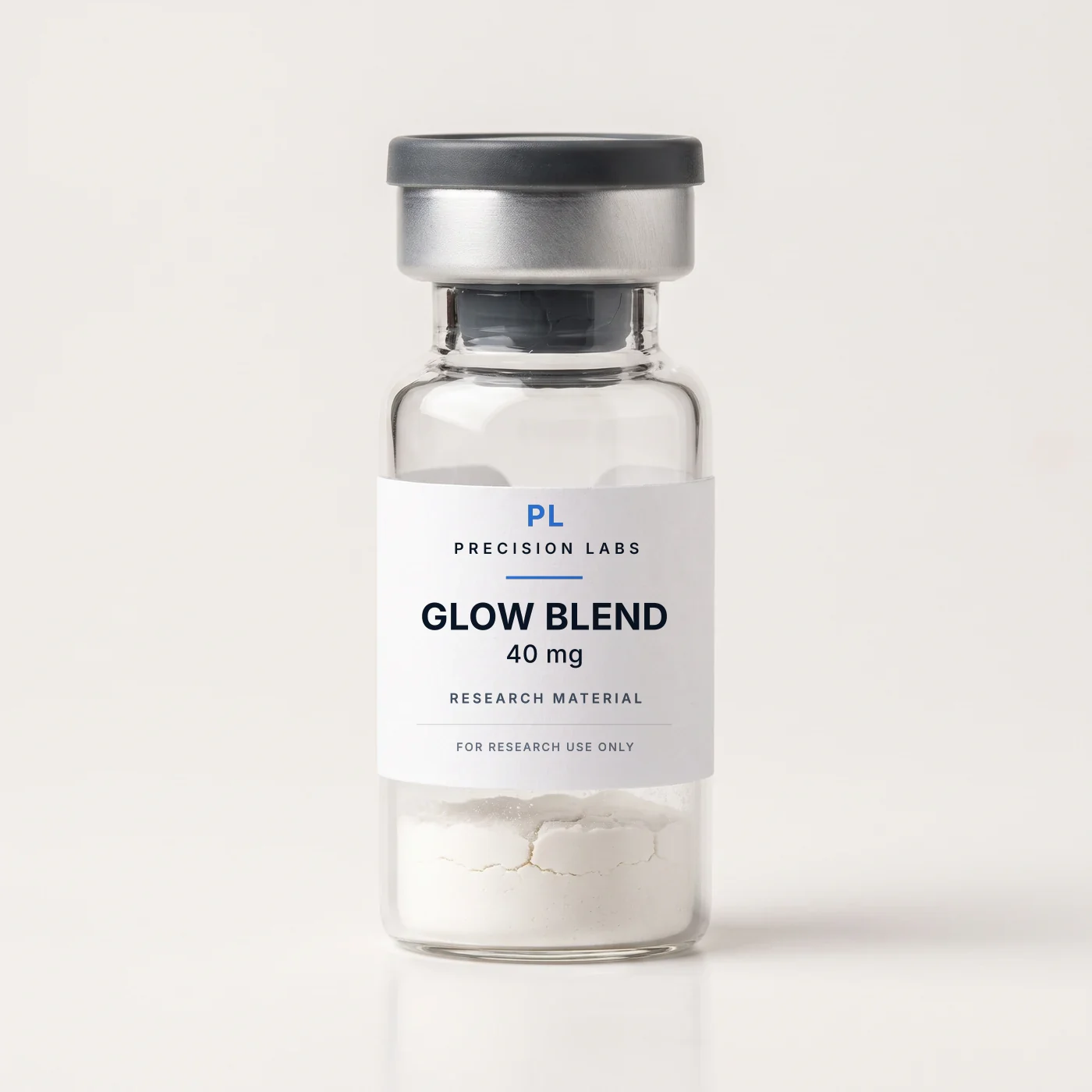 Precision Labs GLOW Blend 40 mg research material vial